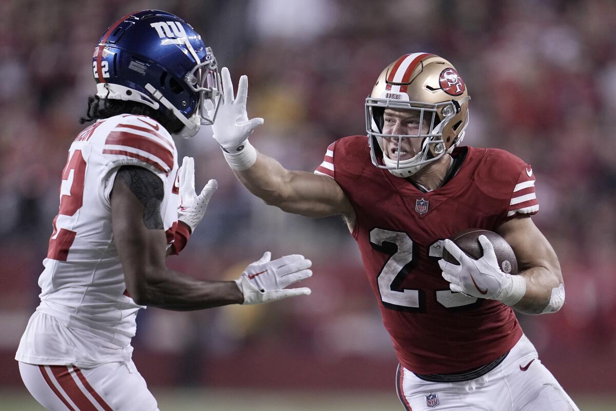 San Francisco 49ers at Giants
