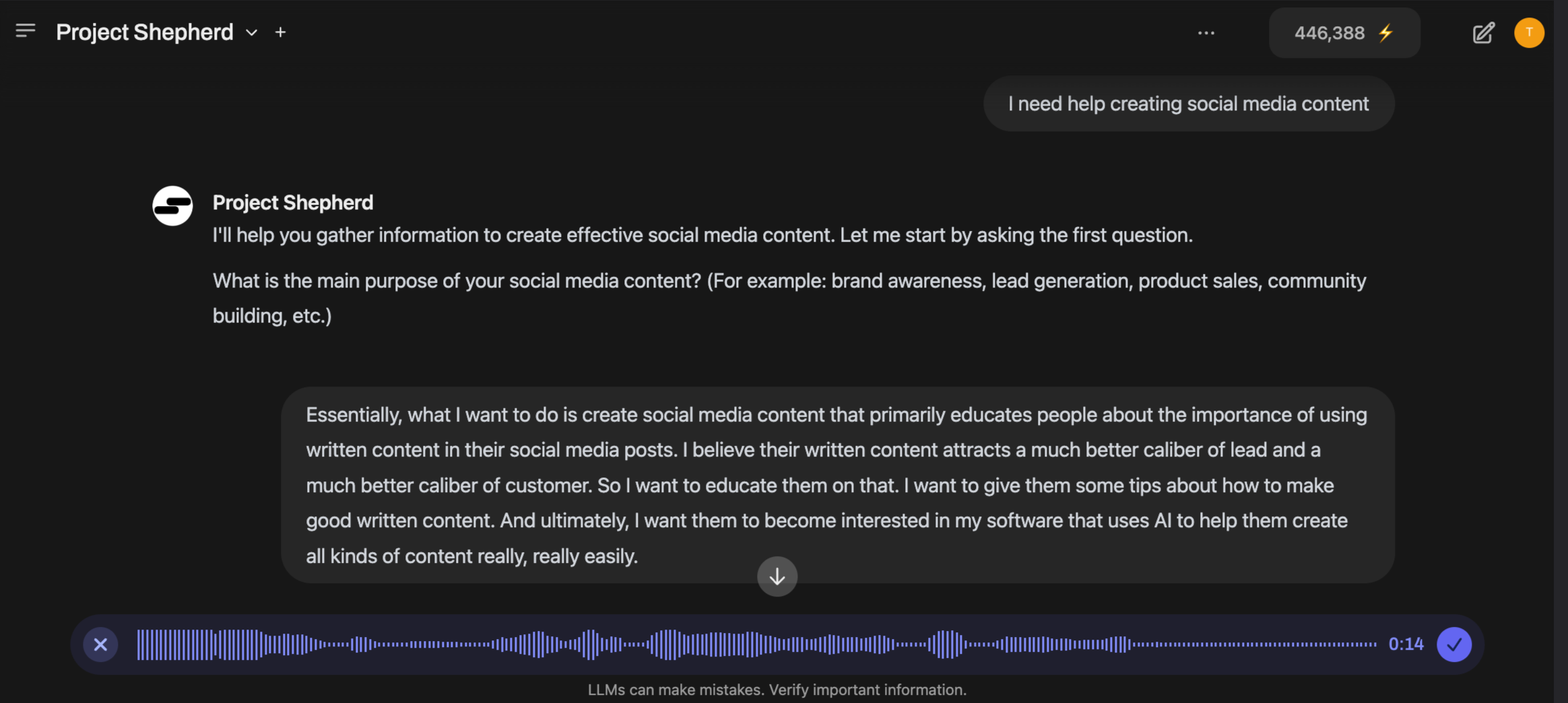 OJOY Interface Demo