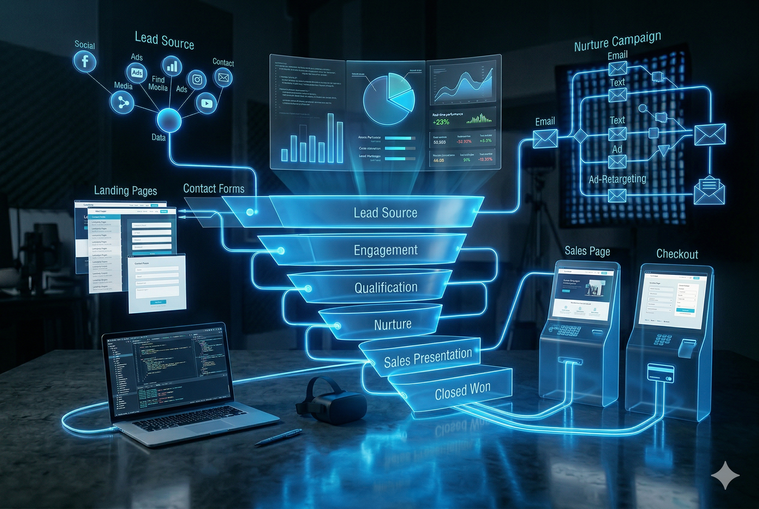 WUN Marketing lead generation and funnels