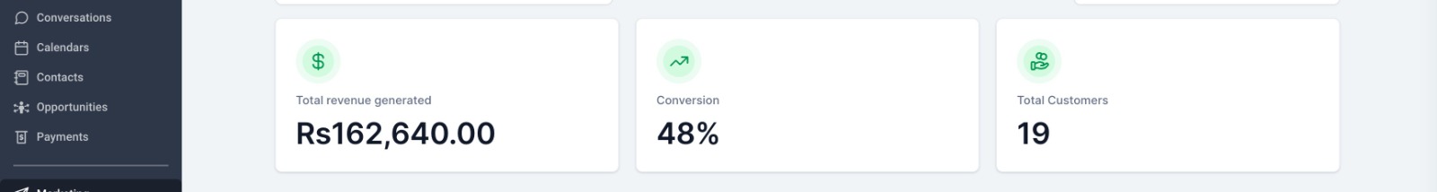 GoHighLevel Affiliate Manager tracking affiliate referrals and campaign performance. GoHighLevel Affiliate Manager tracking affiliate referrals and campaign performance.