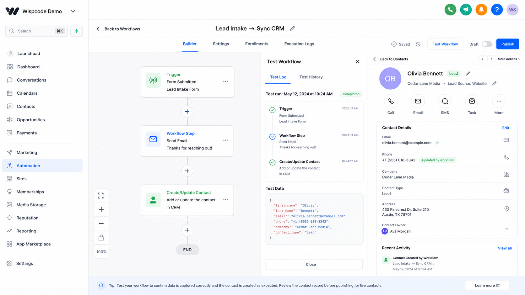 GoHighLevel workflow testing and contact data validation for CRM accuracy GoHighLevel workflow testing and contact data validation for CRM accuracy