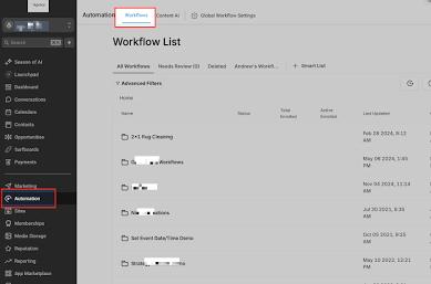 GoHighLevel workflow adding Update Contact Field action to update CRM data GoHighLevel workflow adding Update Contact Field action to update CRM data