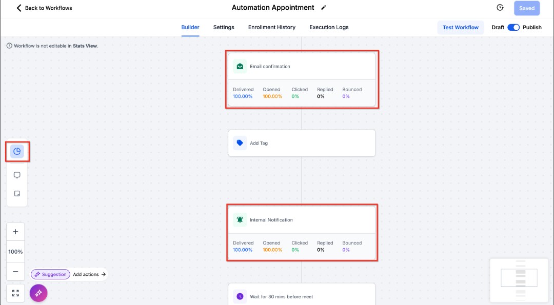GoHighLevel Email Verification action for improving lead quality GoHighLevel Email Verification action for improving lead quality