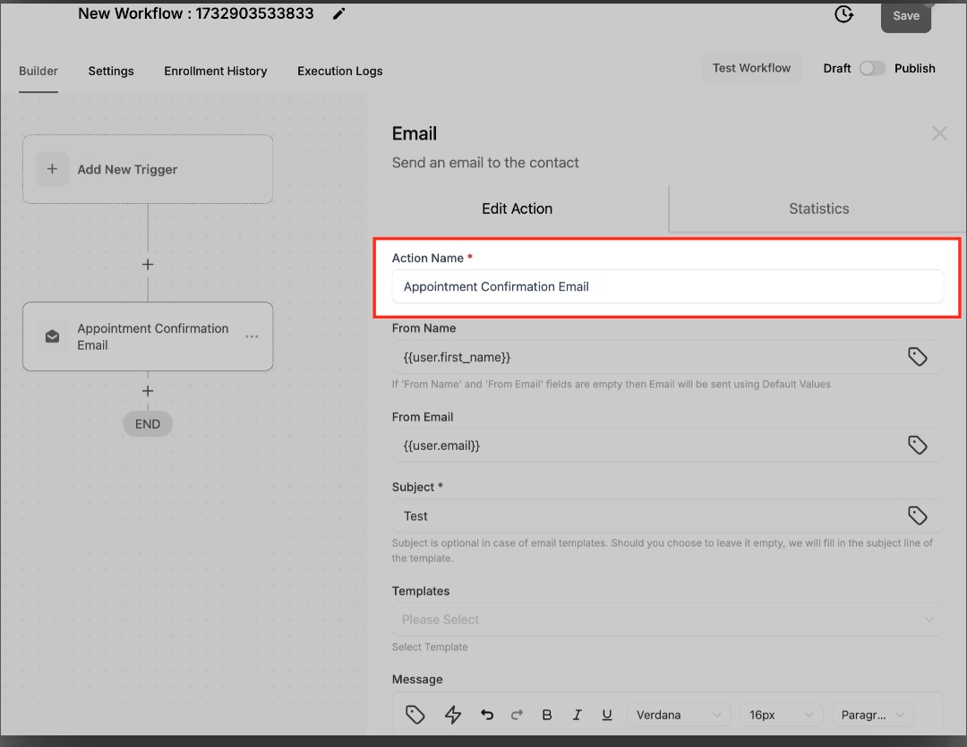 GoHighLevel Email Verification workflow for automated lead quality management GoHighLevel Email Verification workflow for automated lead quality management
