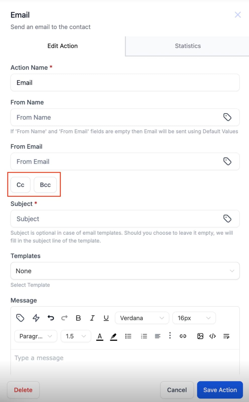 GoHighLevel Send Email action using templates and attachments GoHighLevel Send Email action using templates and attachments