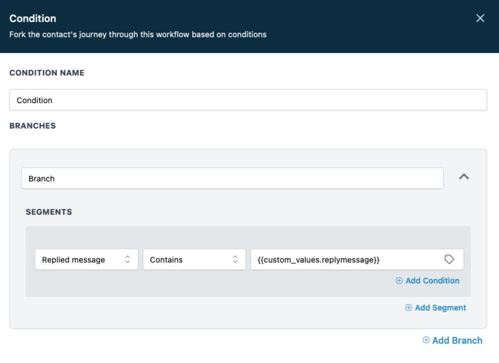 GoHighLevel workflow builder showing If/Else conditions and separate paths for lead qualification. GoHighLevel workflow builder showing If/Else conditions and separate paths for lead qualification.