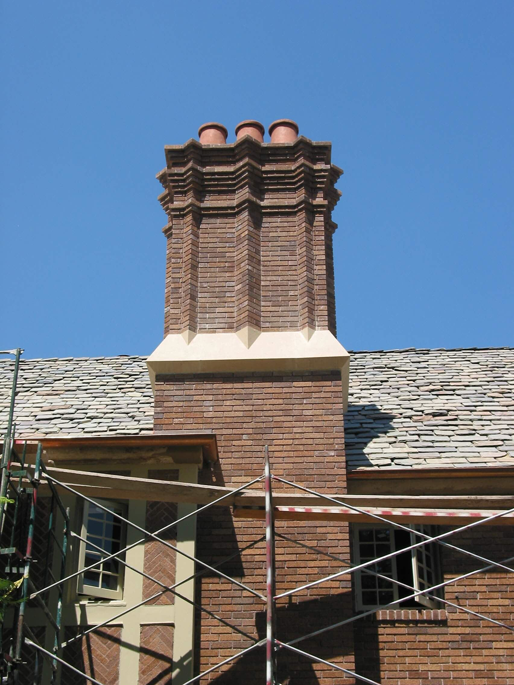 Project Rafael masonry work