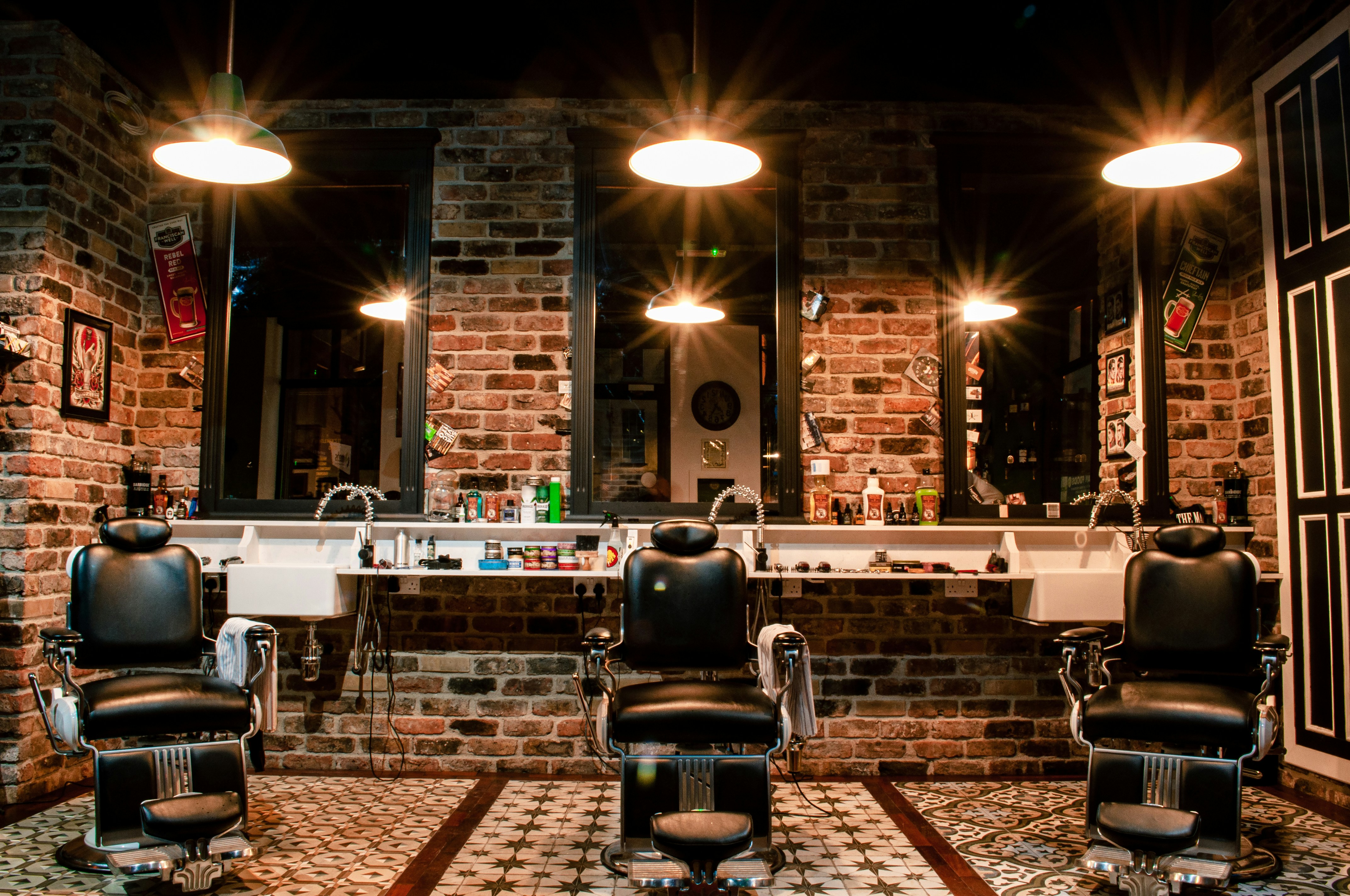 Barbershop background