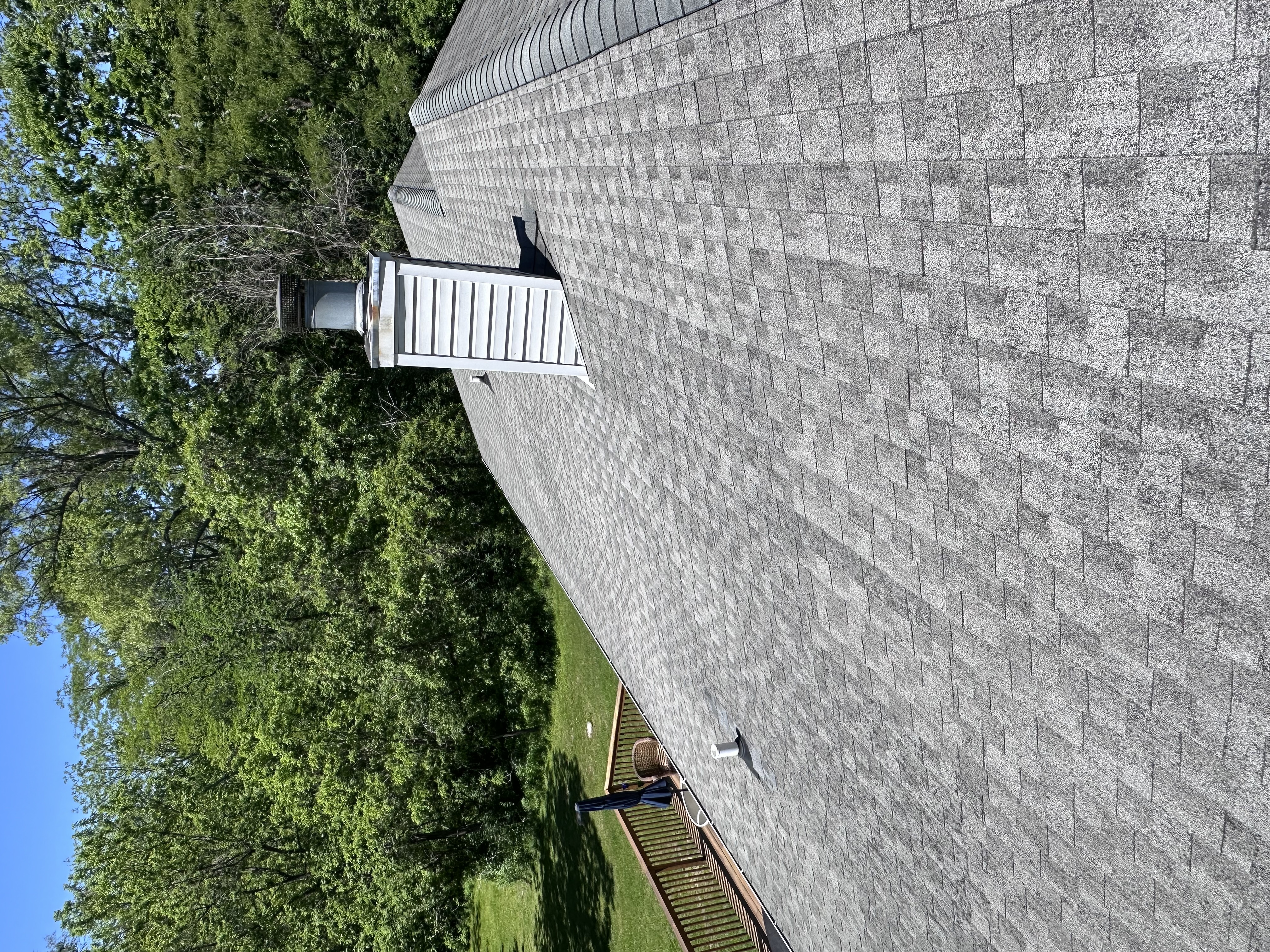 Roof restoration coating example