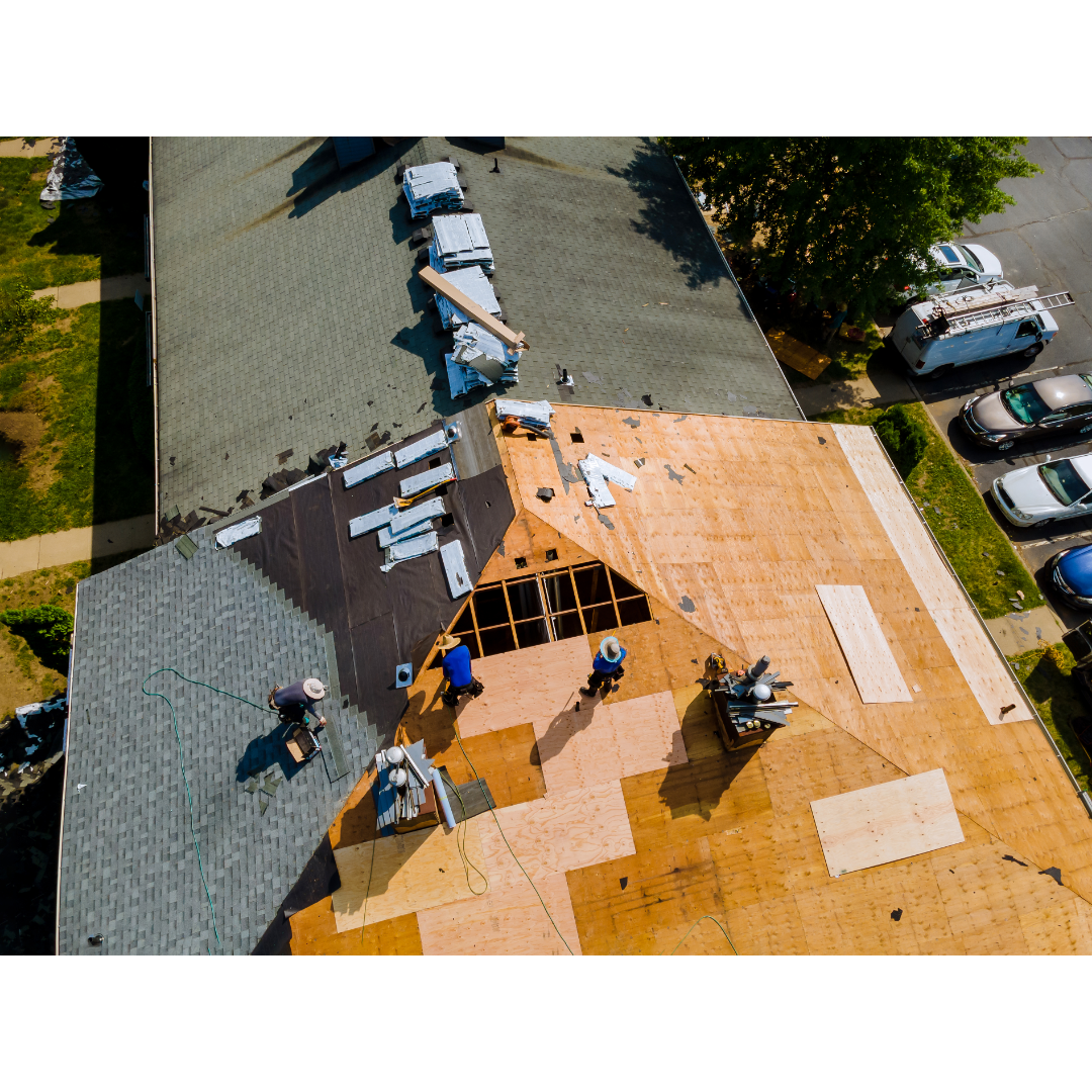 LB Roofing — completed roofing project
