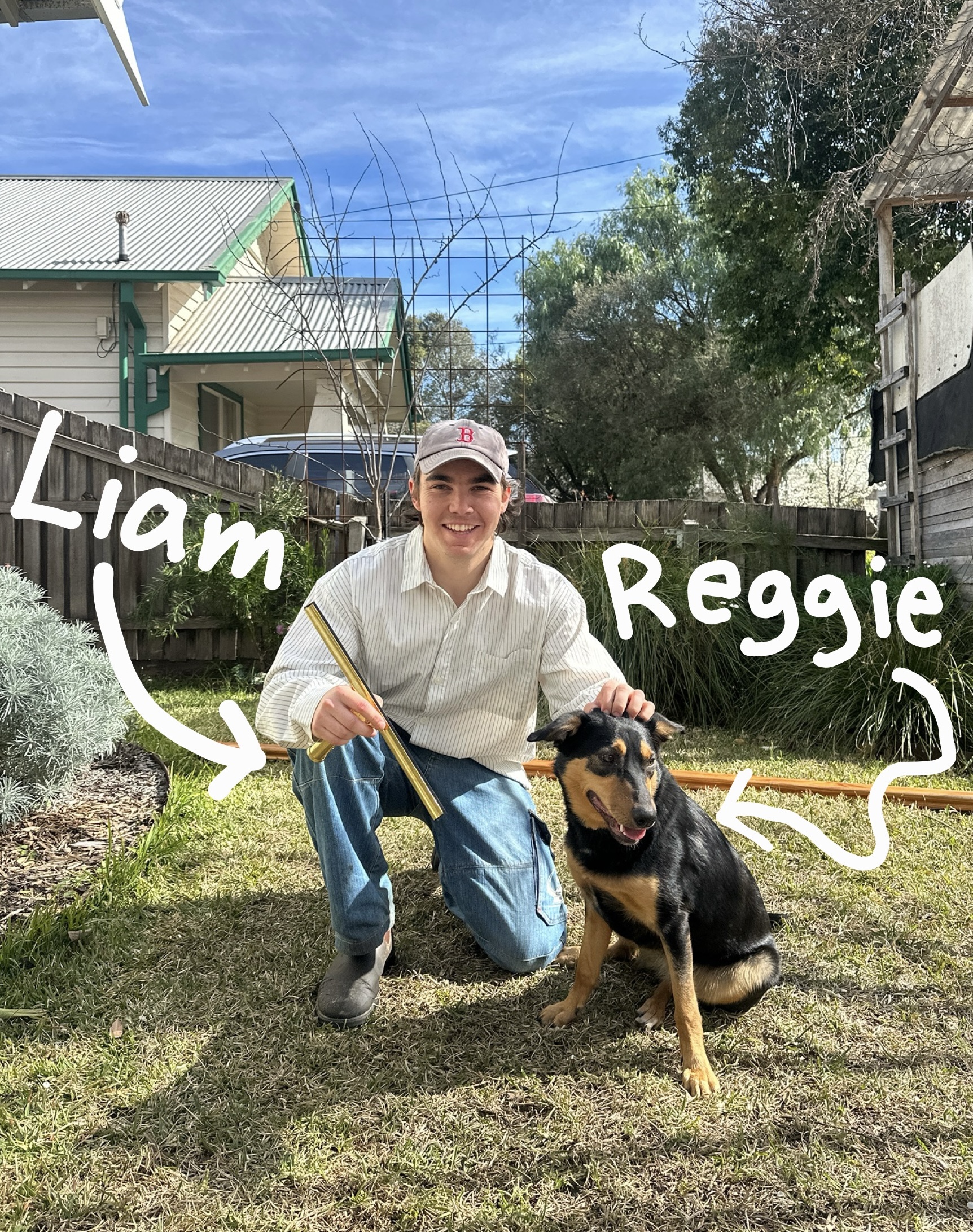 Reggie's team at work