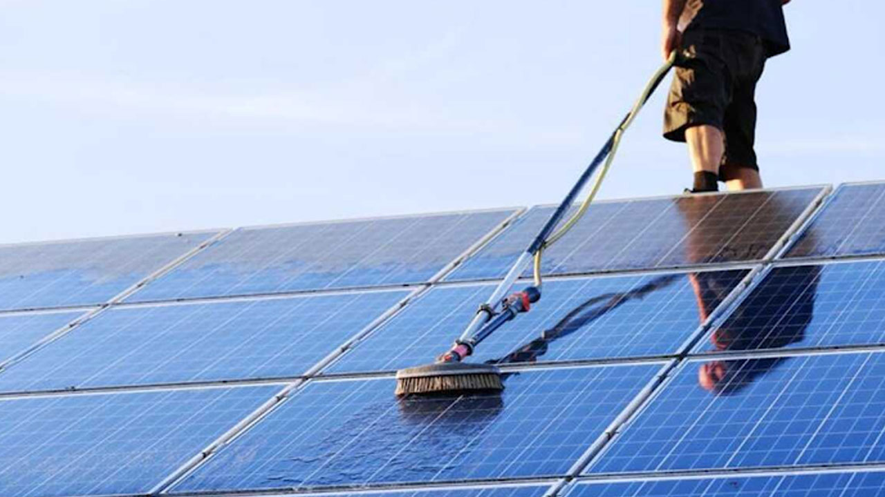 Solar Panel Cleaning