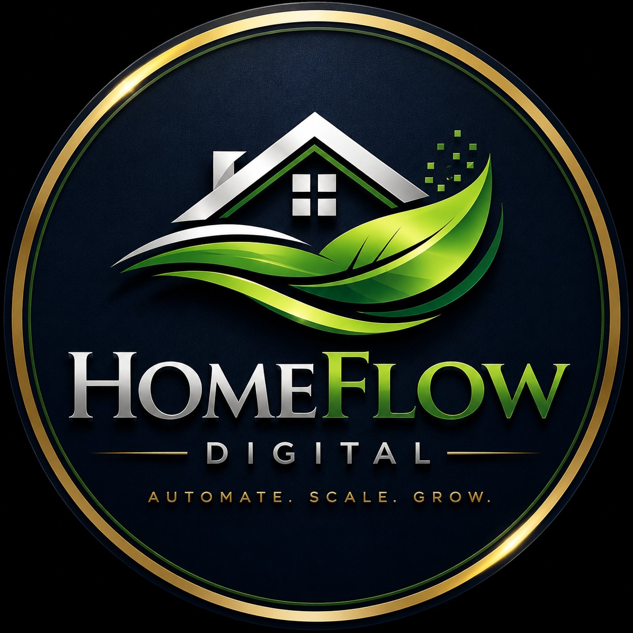 Home Flow Digital Logo