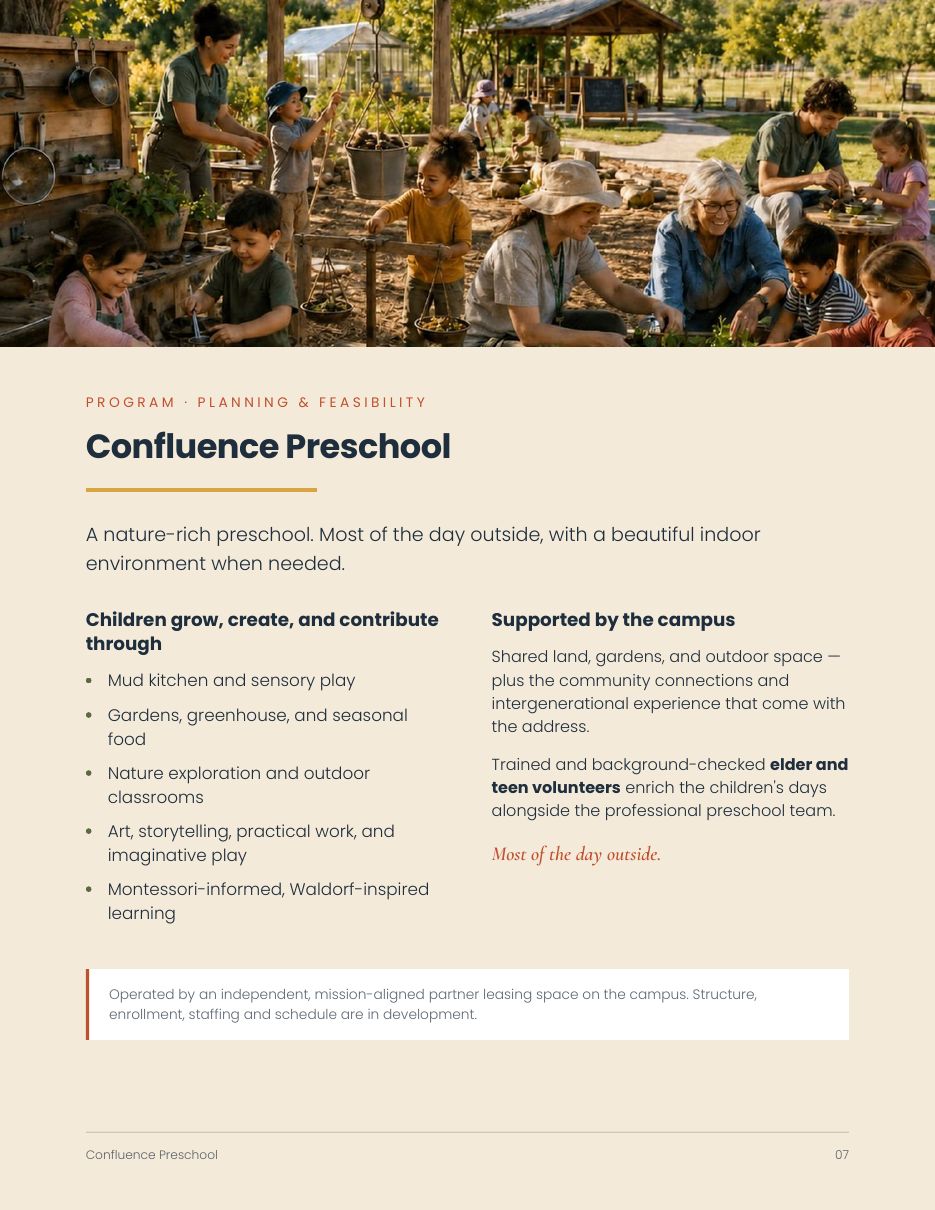 Confluence Preschool Confluence Preschool