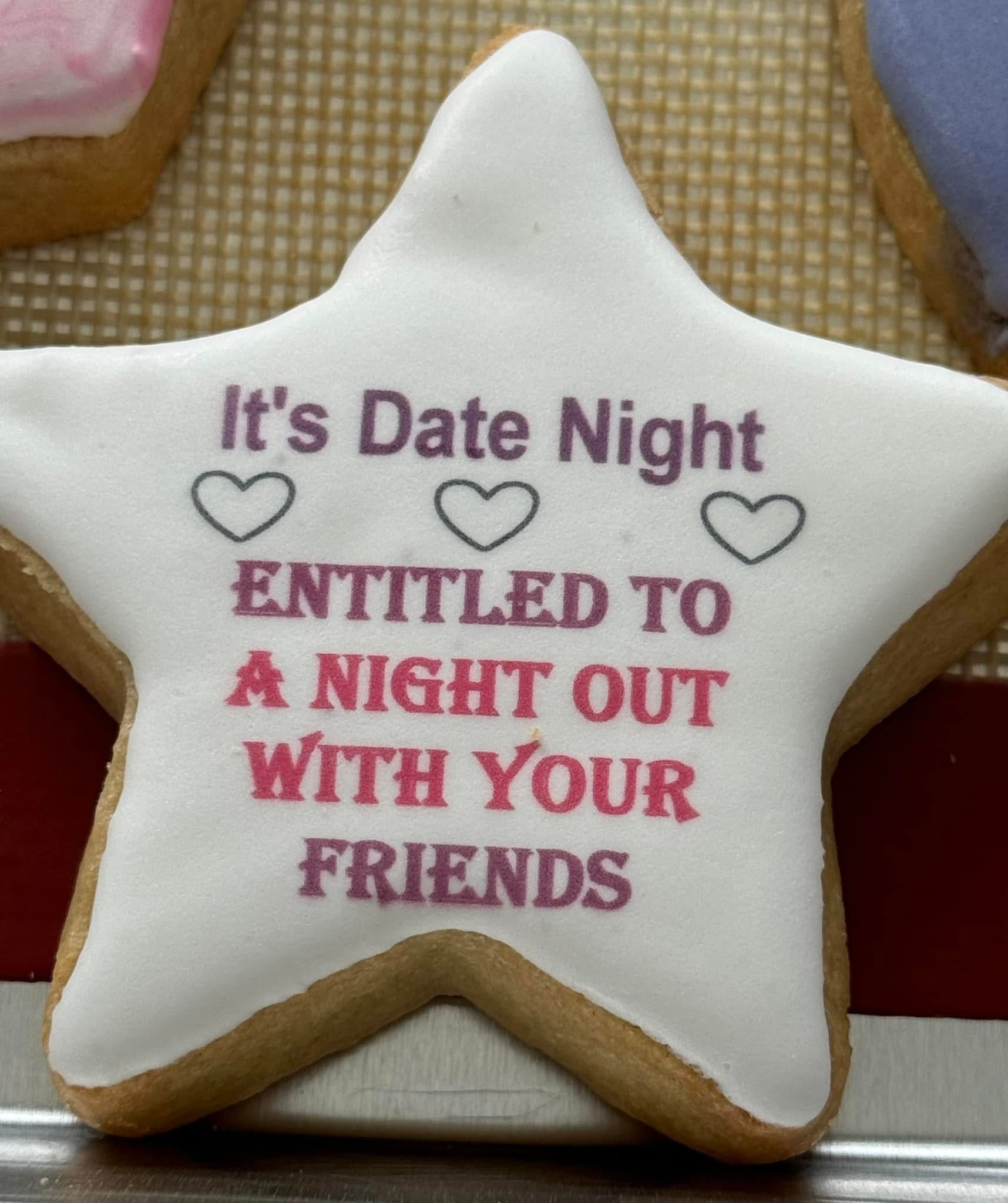 Party cookies by Debbie Coles, Created to Serve You