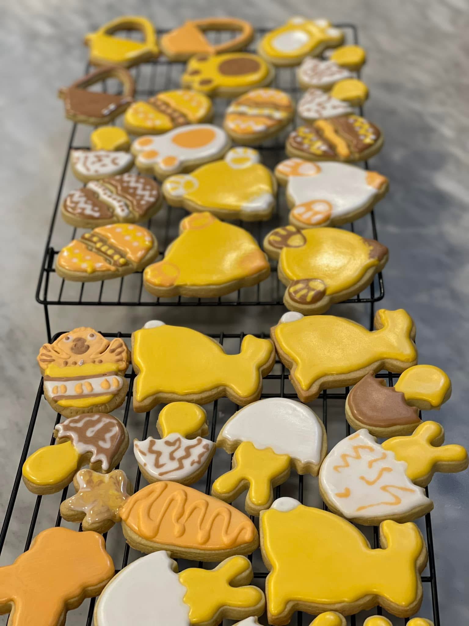 Colorful decorated cookies by Debbie Coles, Created to Serve You
