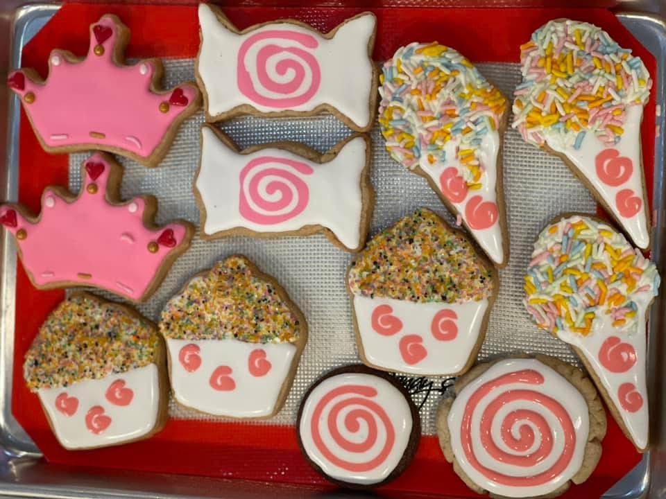 Custom decorated cookies by Debbie Coles, Created to Serve You