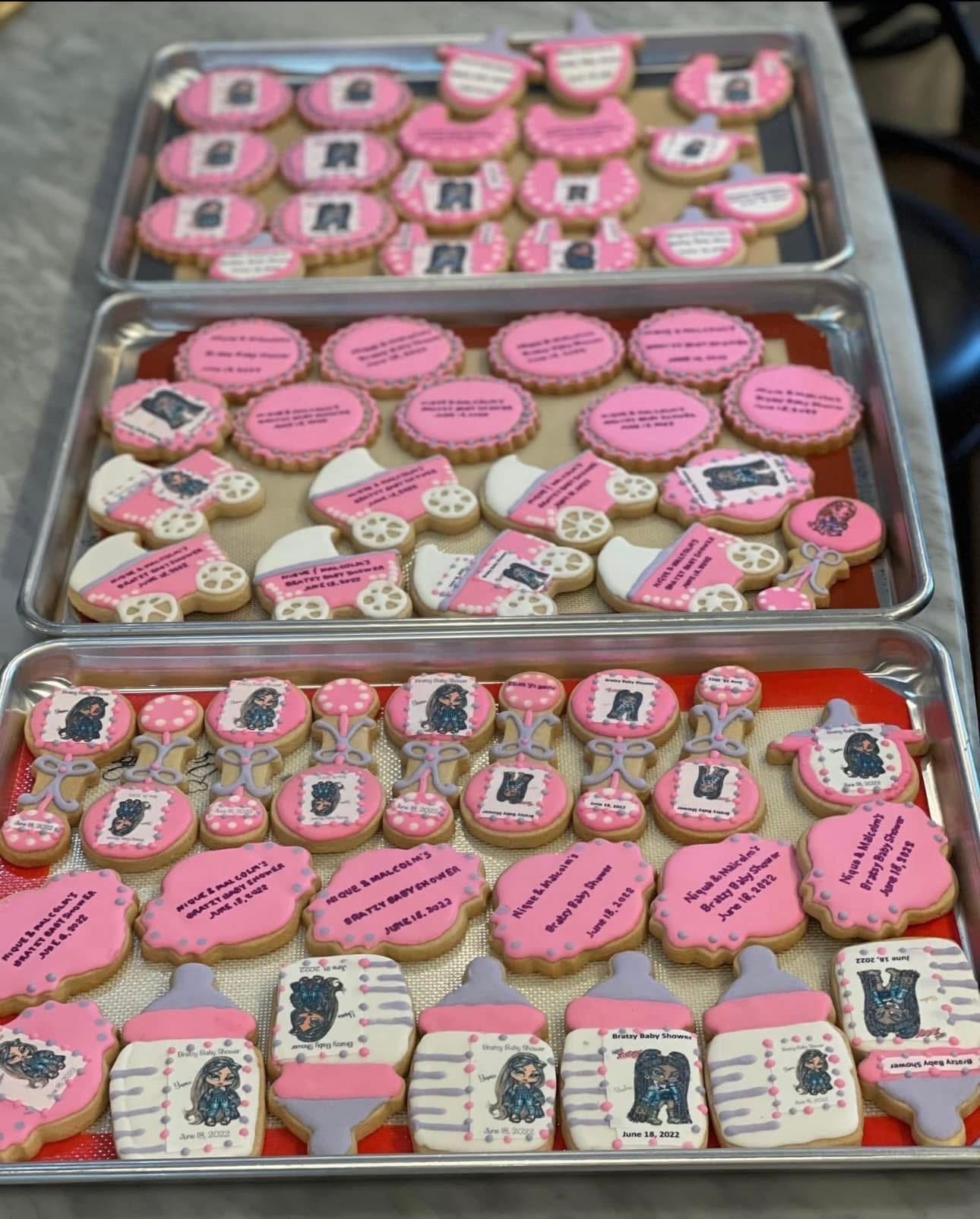 Custom occasion cookies by Debbie Coles, Created to Serve You