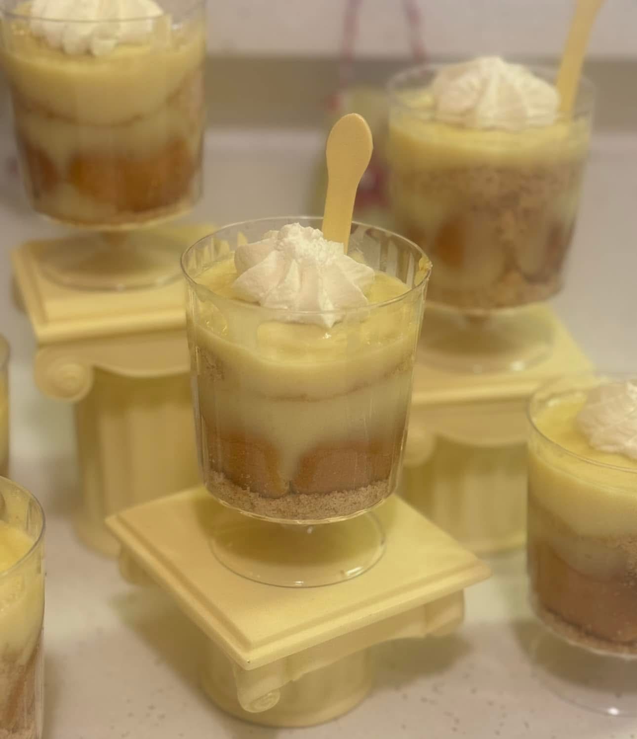 Homemade banana pudding by Debbie Coles, Created to Serve You