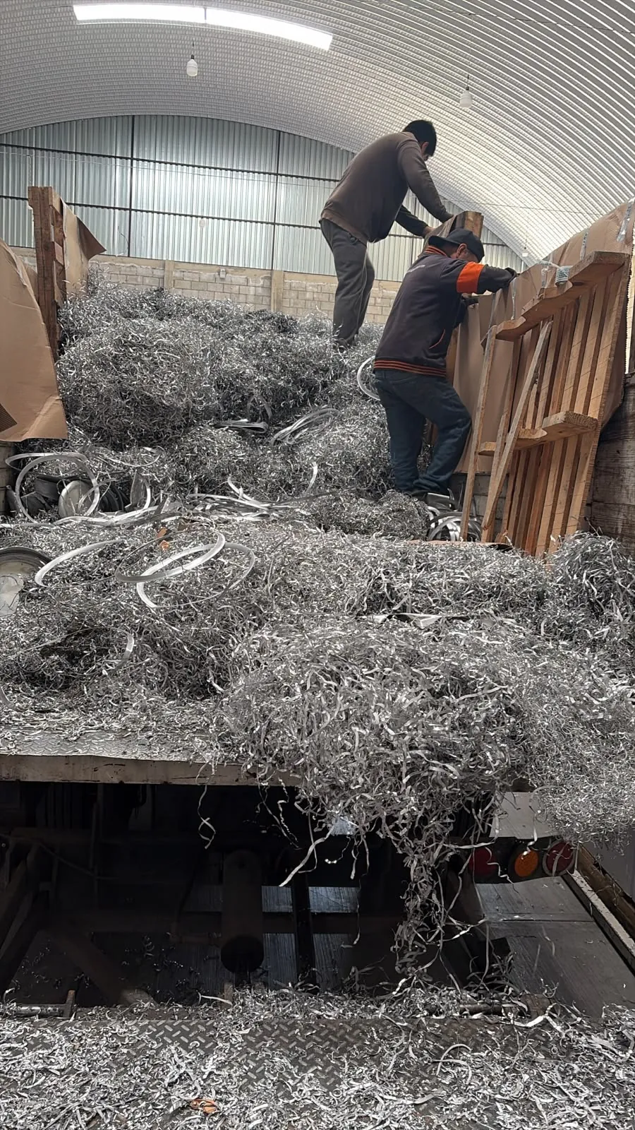 Rebabas de aluminio