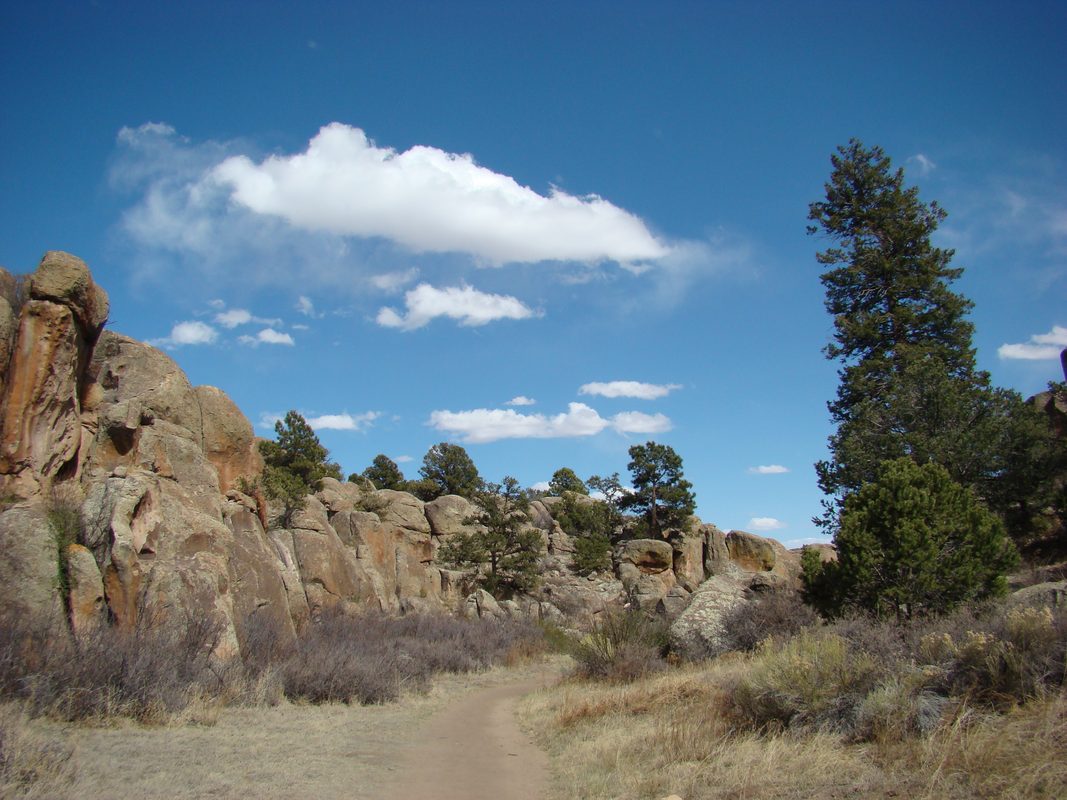 Terrain near Penitente Canyon