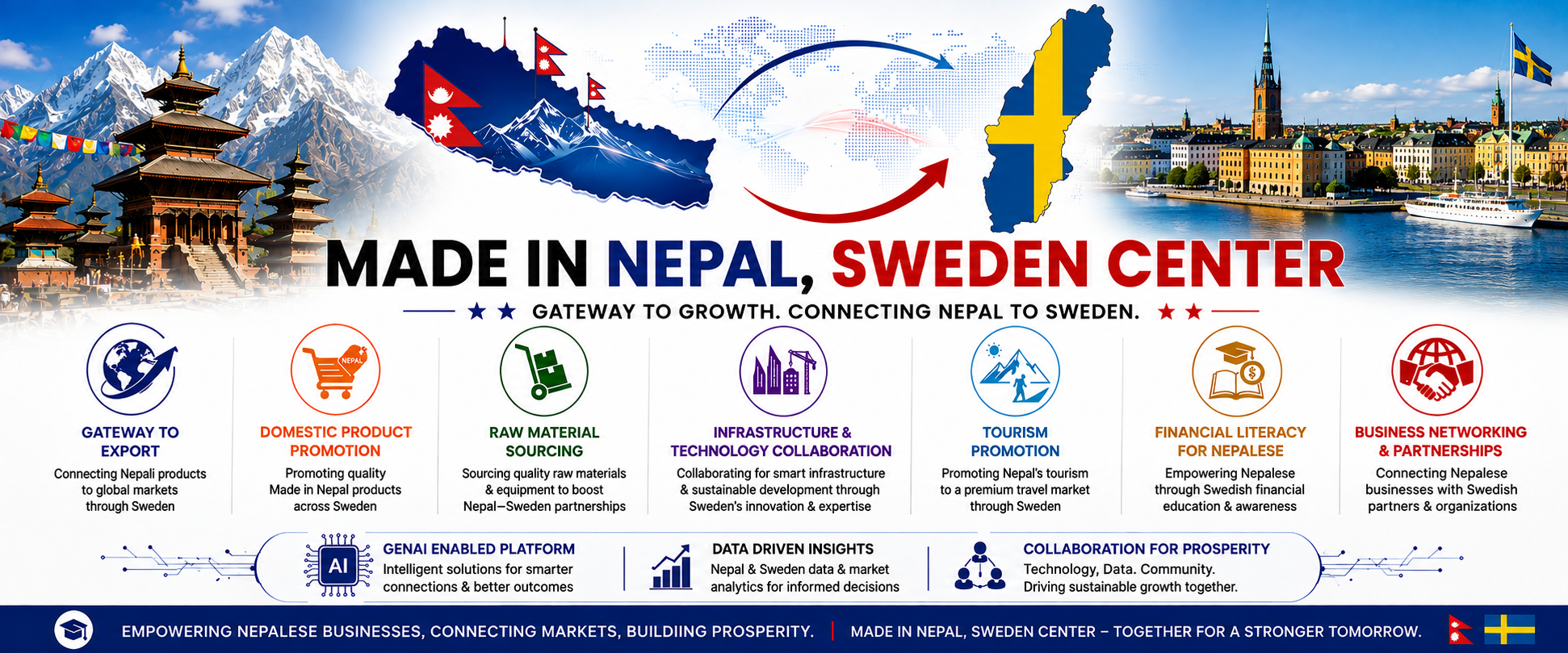 Made in Nepal, Sweden Center Coverpage