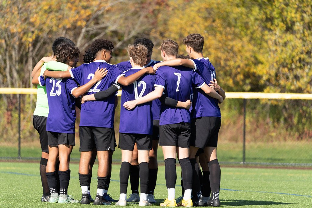 Team huddle