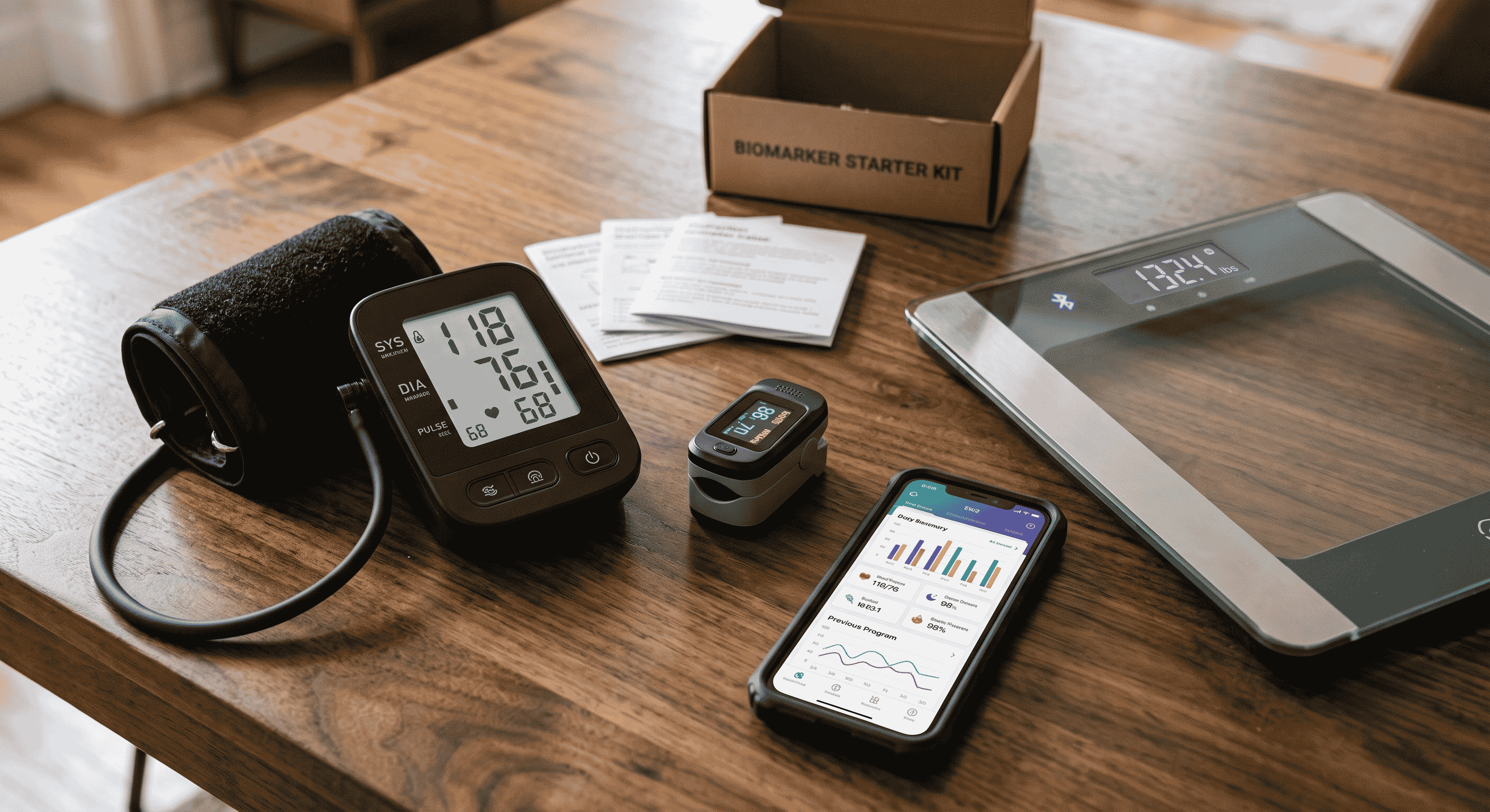  track biomarkers at home with a DIY glucose monitoring device