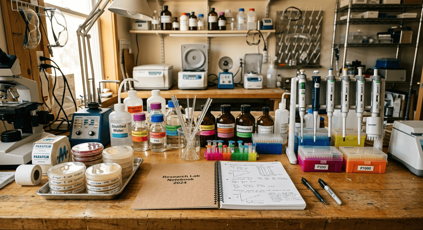 safe home lab setup for troubleshooting DIY biology experiments safe home lab setup for troubleshooting DIY biology experiments