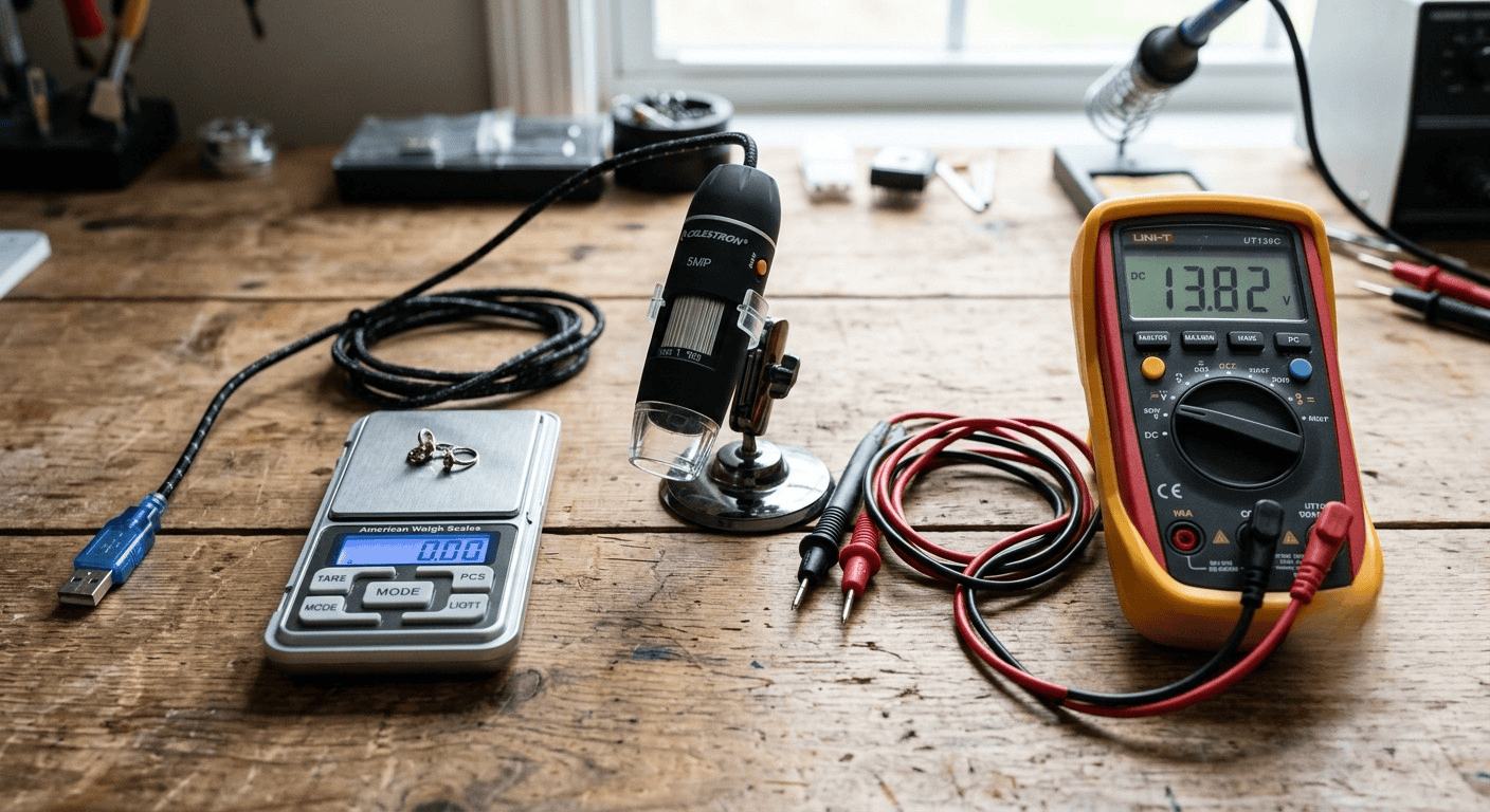 cheap lab tools including digital scale and USB microscope for citizen science cheap lab tools including digital scale and USB microscope for citizen science
