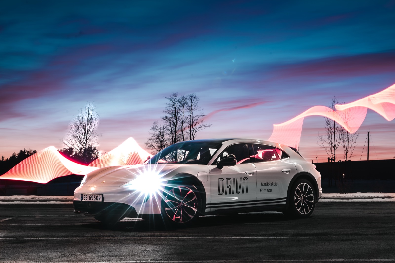 Porsche Taycan hos DRIVN