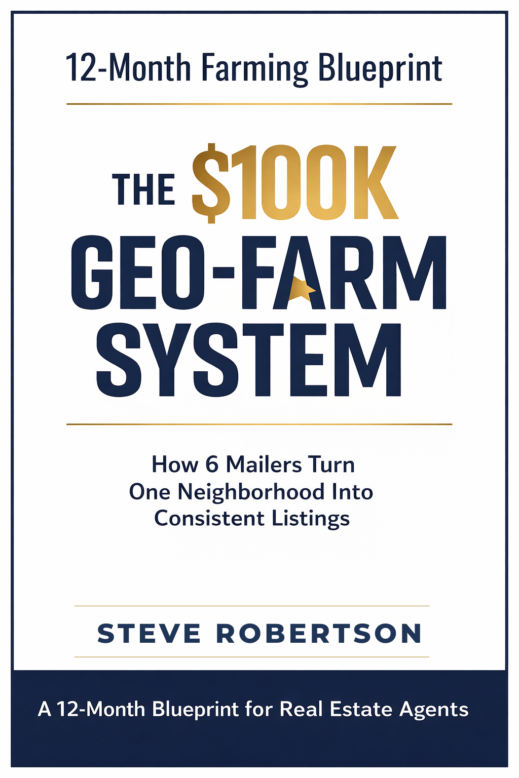 The $100K Neighborhood Guide Book Cover
