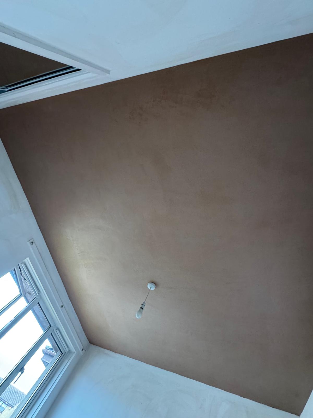 Smooth wall finish in Falkirk