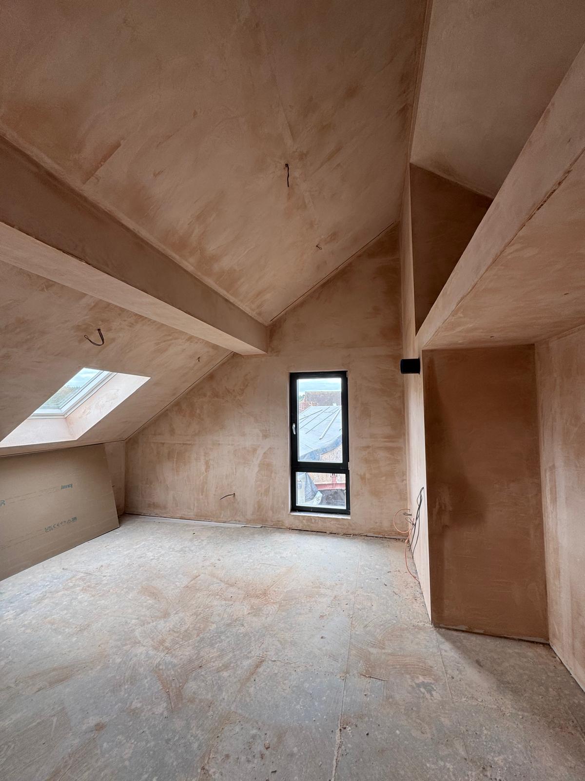 Skylight and beam plastering detail — CTL Plastering Scotland