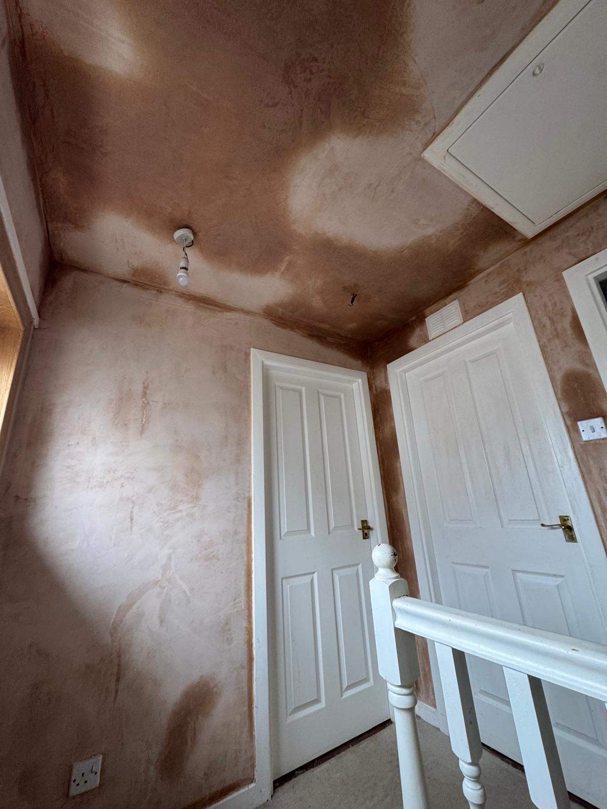 Hall and landing plastering Linlithgow — CTL Plastering