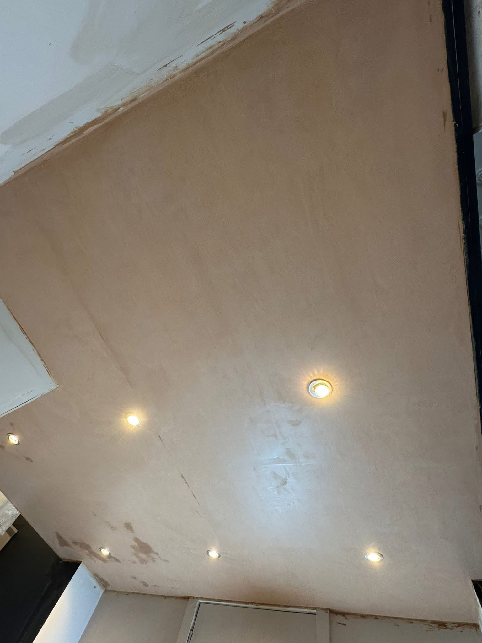 Ceiling after repair in Edinburgh