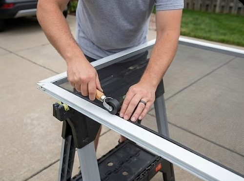 Sliding Door Screen Repair in La Quinta