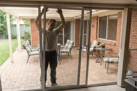 Indian Wells Sliding Door Screen Repair