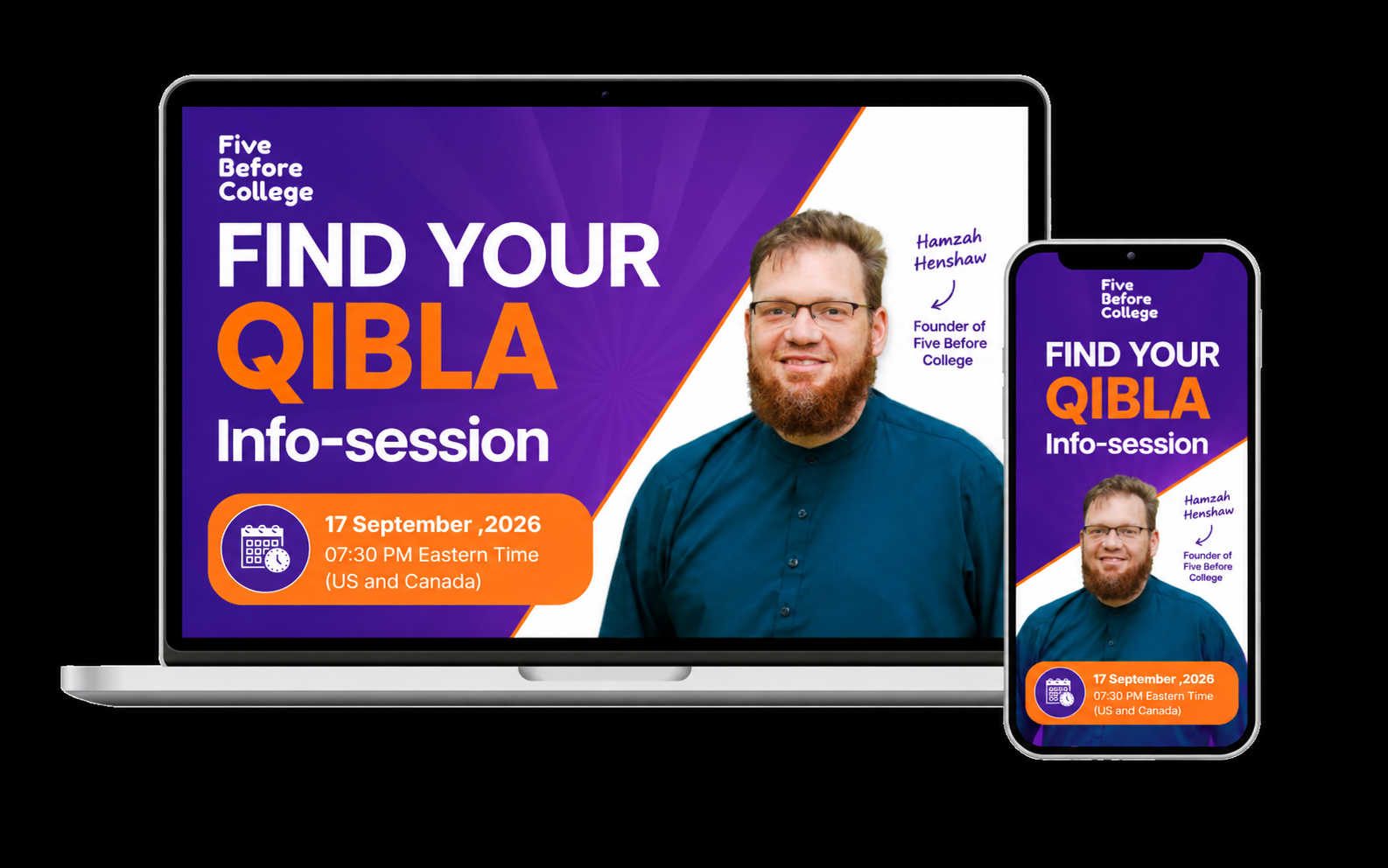 find your qibla info session