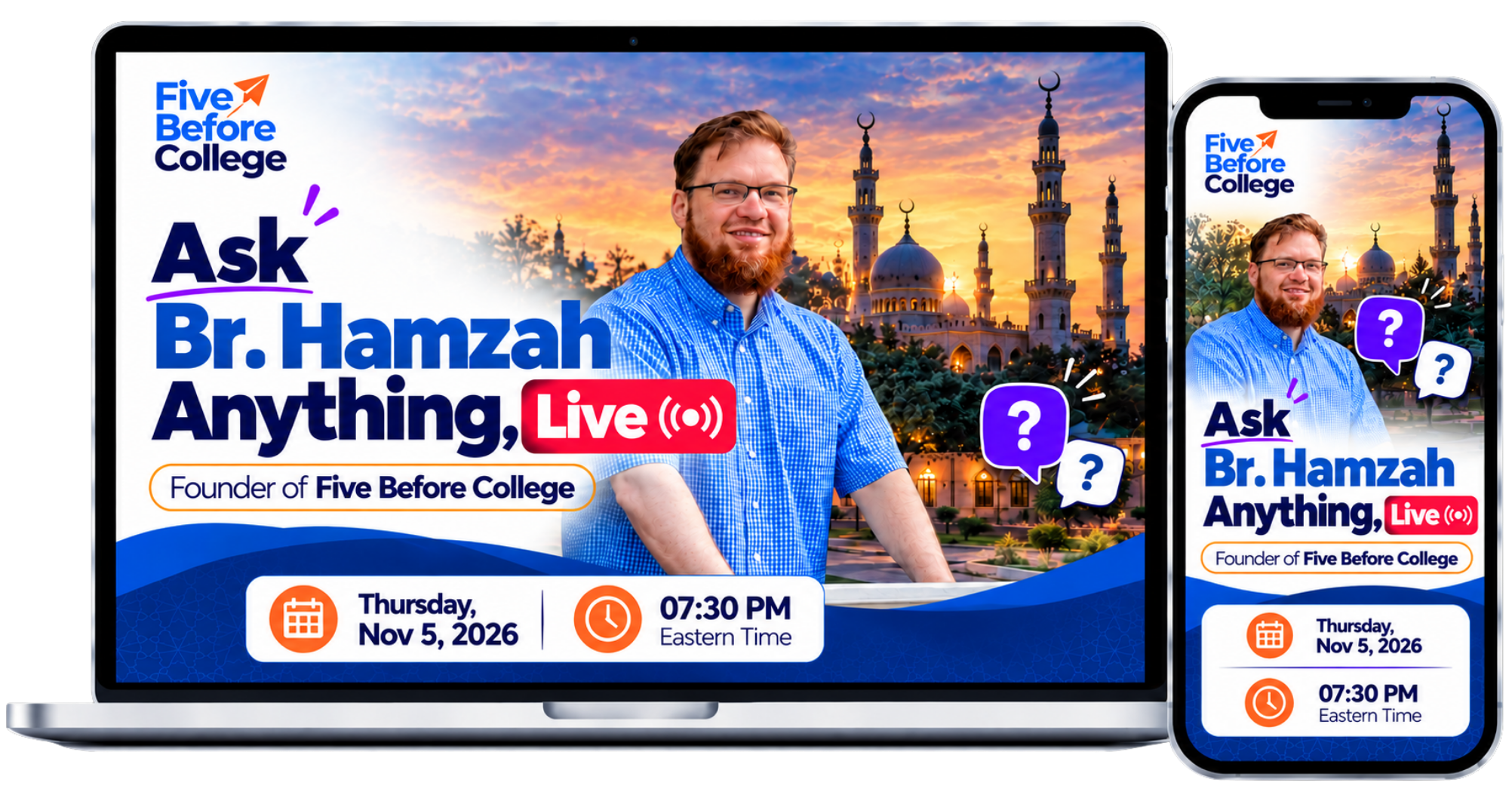 Ask Br. Hamzah Anything, Live