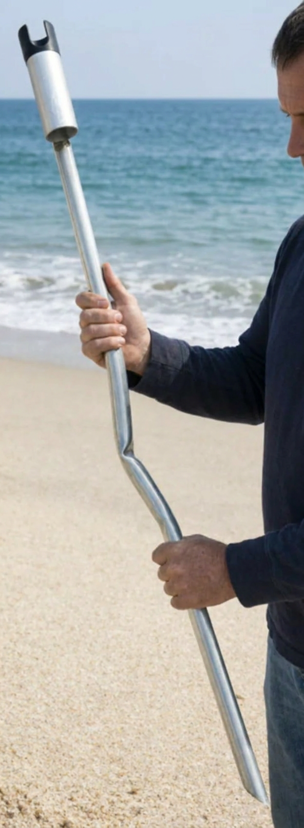 Bent rod holder