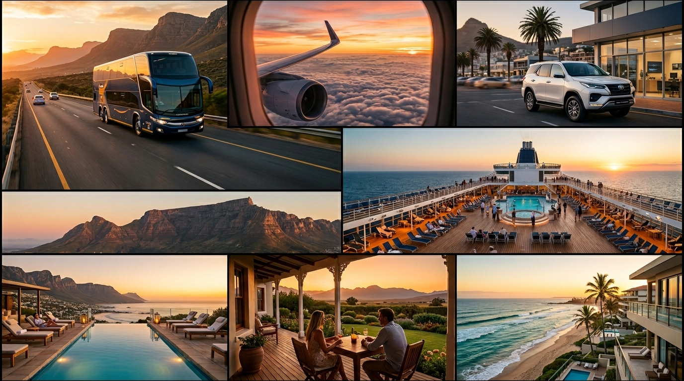 iPasella Travel Assist — discounts on Intercape buses, domestic flights, car rentals, MSC cruises, hotels, South African guesthouses and coastal resorts powered by Flexibreaks for over 25 years.