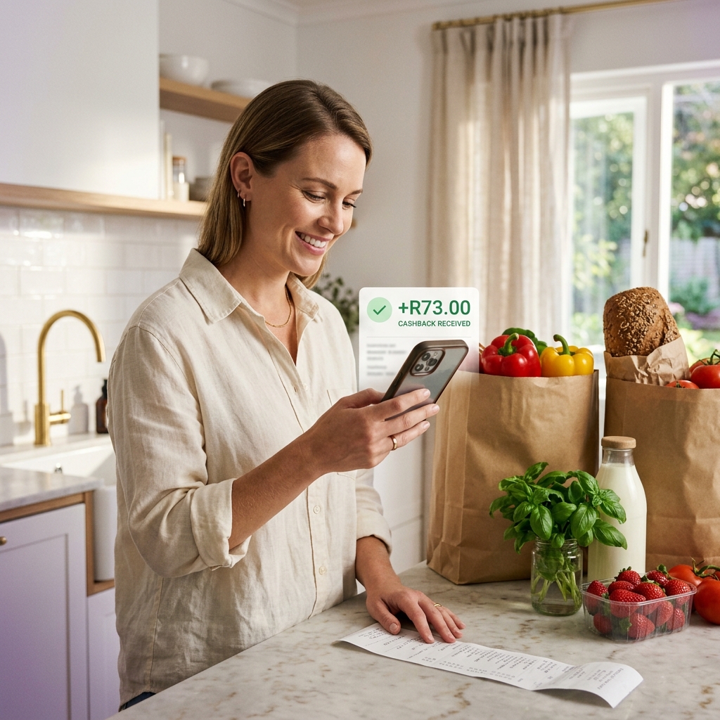 iPasella Smart Shopping — compare prices across major South African retailers, scan receipts and earn cashback rewards on daily purchases.