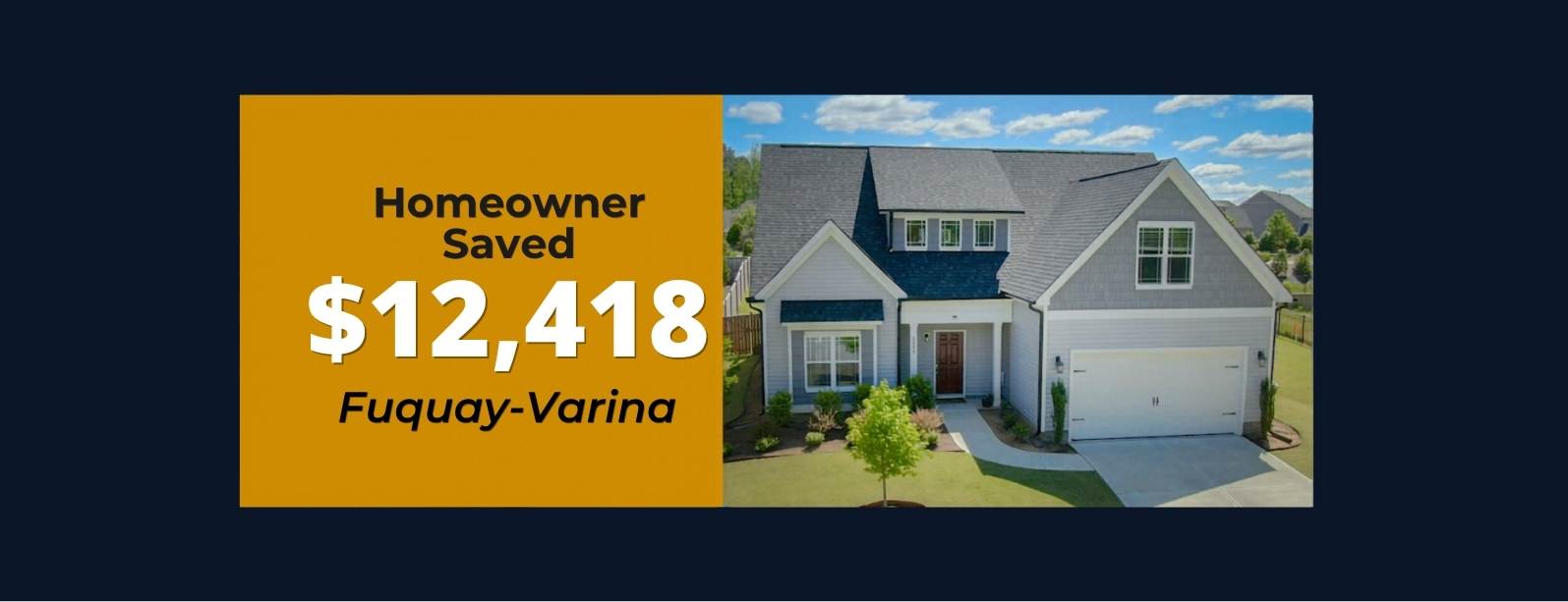 Fuquay-Varina homeowner saved $12,418 with Sold Zero Commission