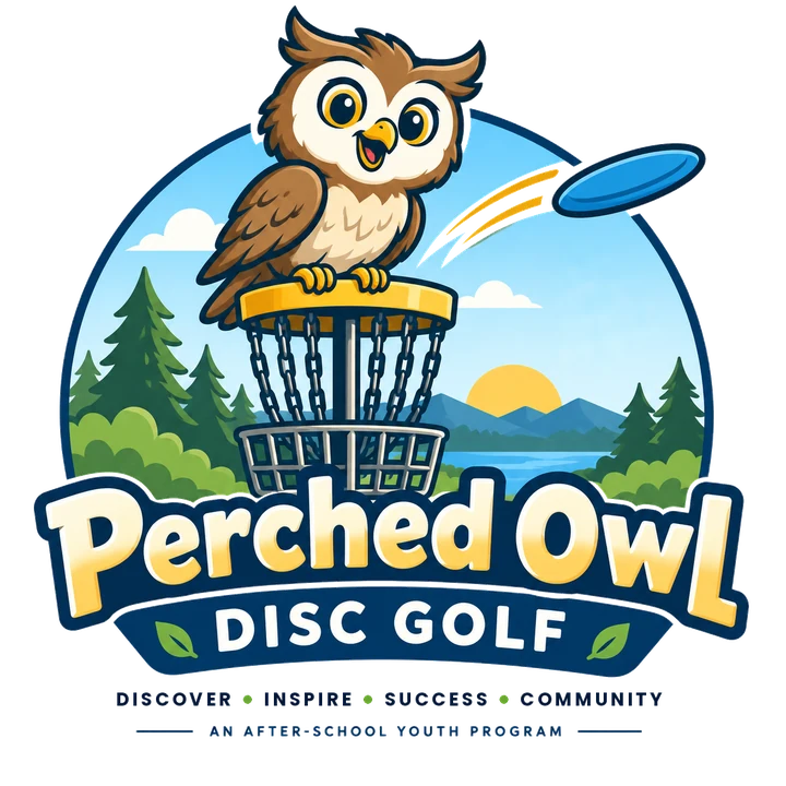 Perched Owl Disc Golf