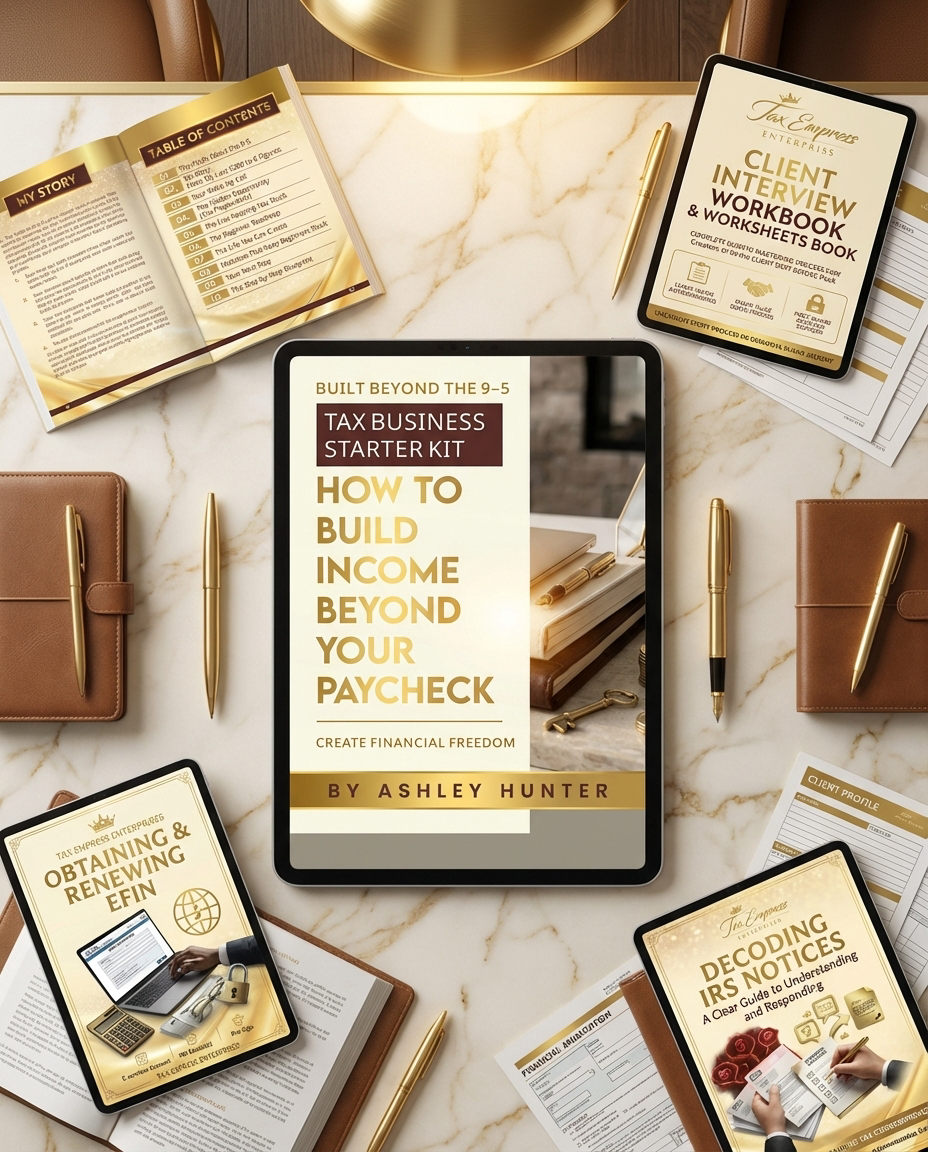 Tax Business Starter Kit Bundle – Ashley Hunter