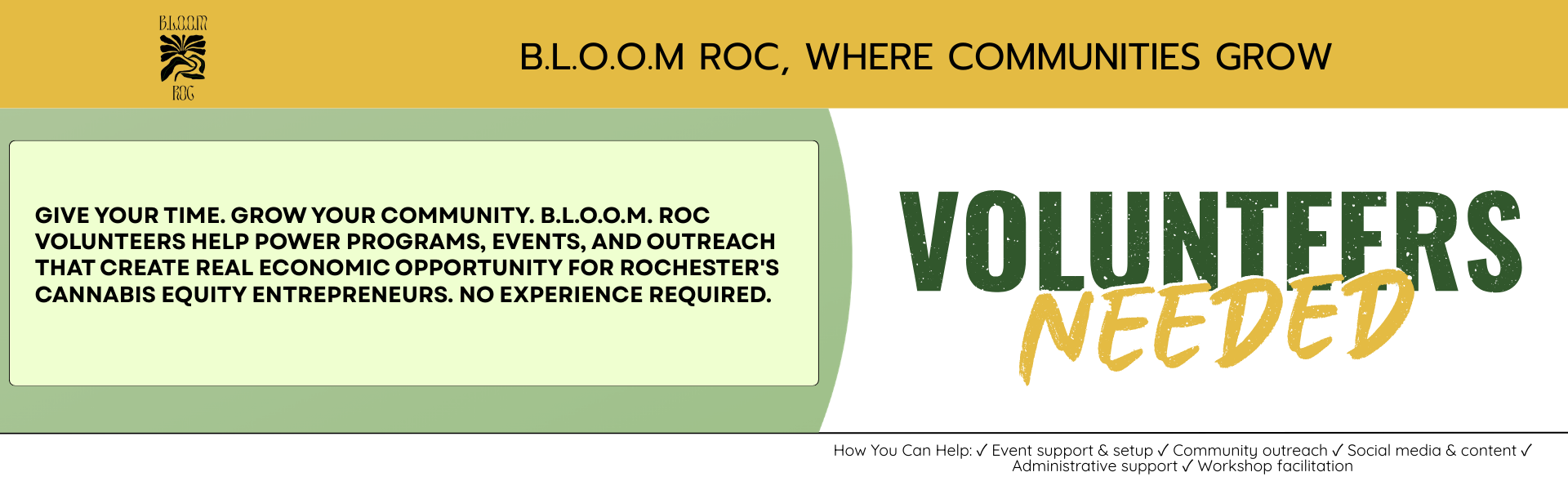 B.L.O.O.M. ROC Internship