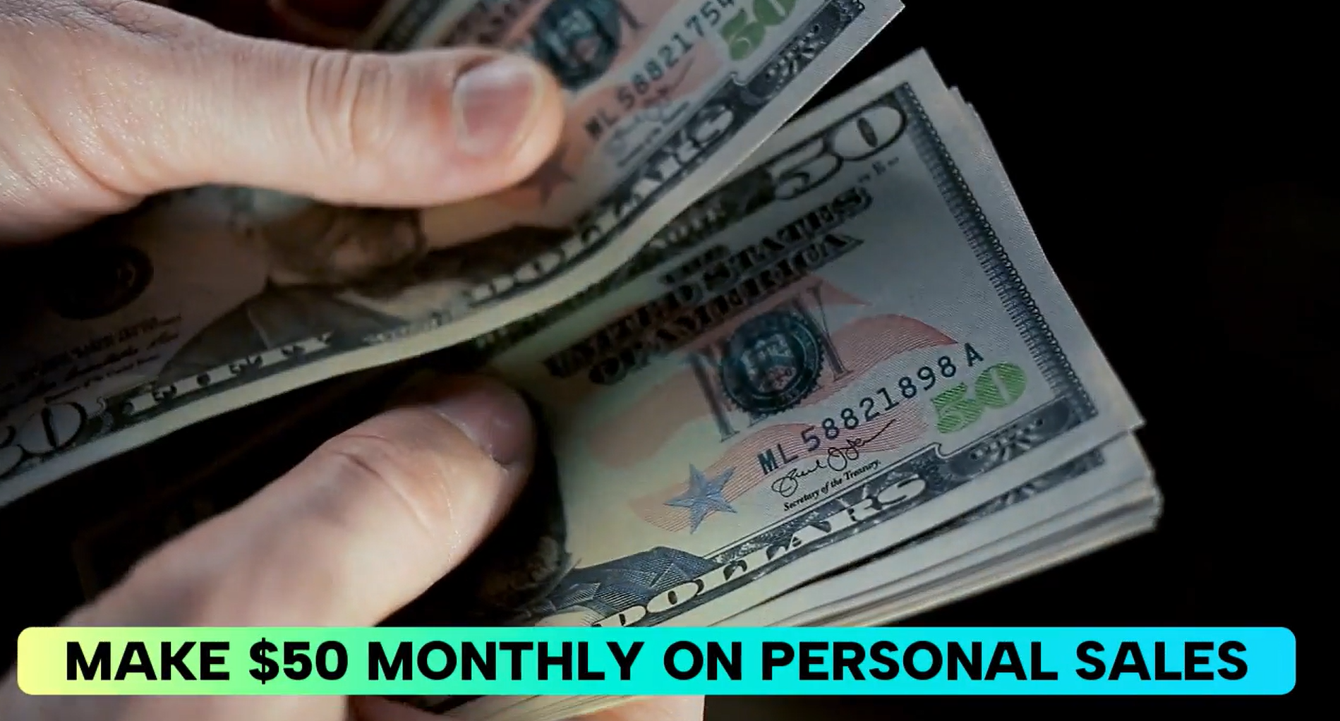 $50 Monthly Residual Fast Start on All Personals