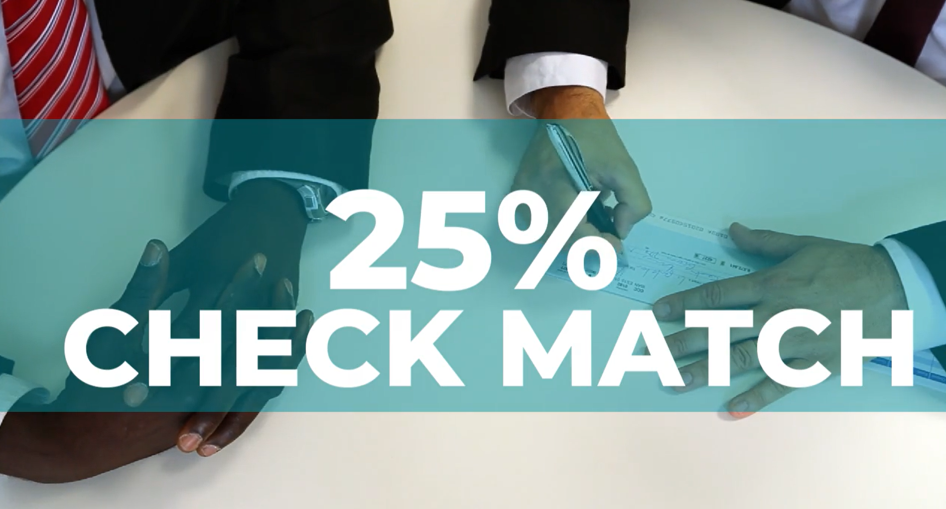 25 Percent Check Match