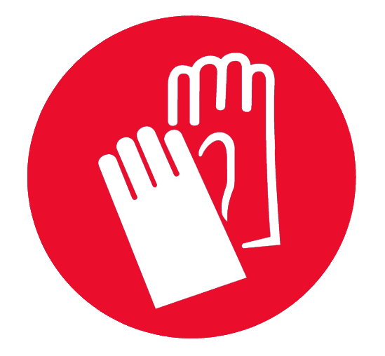Wear protective gloves